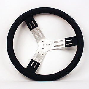 15" Rubber Coated Steering Wheel