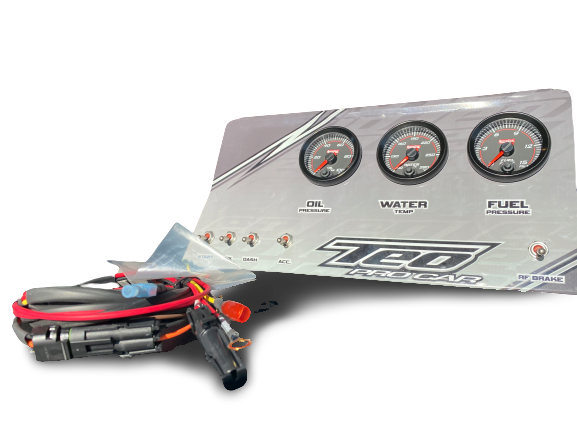 Teo Pro Car - Prewired Dash Kit With Redline Digital Guages