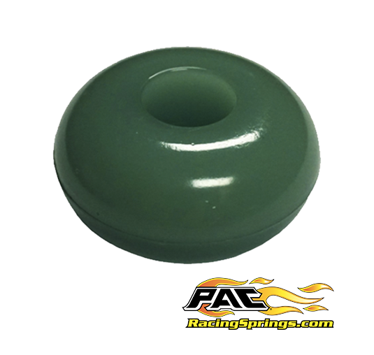 Ellipse Urethane Bump Rubber 1'' Tall - 70 Durometer - Green